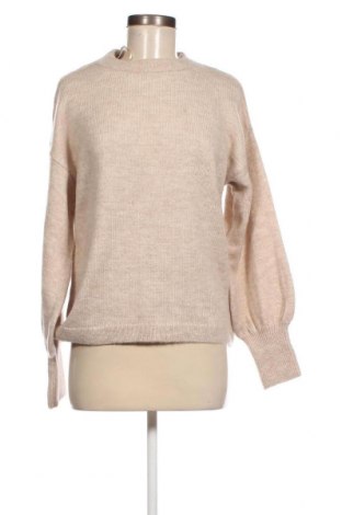 Дамски пуловер ONLY, Размер S, Цвят Бежов, Цена 61,20 лв.