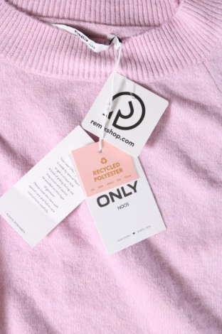 Дамски пуловер ONLY, Размер L, Цвят Розов, Цена 28,52 лв.