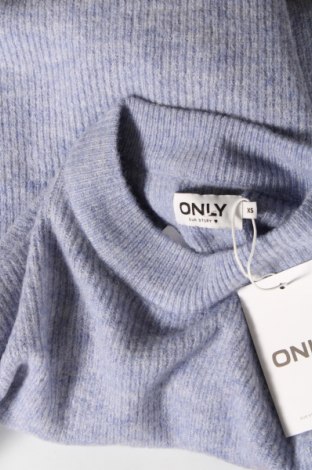 Дамски пуловер ONLY, Размер XS, Цвят Син, Цена 30,38 лв.