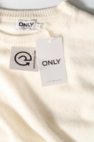 Γυναικείο πουλόβερ ONLY, Μέγεθος XS, Χρώμα Εκρού, Τιμή 13,74 €