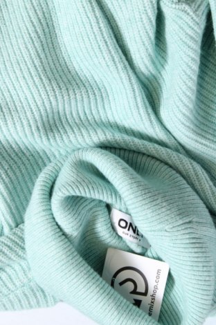 Дамски пуловер ONLY, Размер S, Цвят Зелен, Цена 29,76 лв.