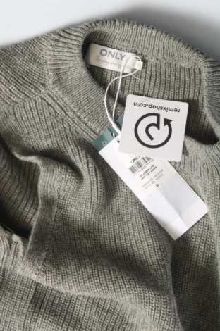 Дамски пуловер ONLY, Размер S, Цвят Зелен, Цена 12,40 лв.