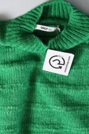 Дамски пуловер ONLY, Размер XL, Цвят Зелен, Цена 8,91 лв.
