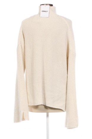 Γυναικείο πουλόβερ ONLY, Μέγεθος XL, Χρώμα Εκρού, Τιμή 15,34 €
