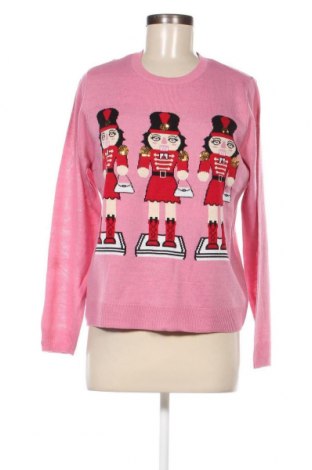 Дамски пуловер ONLY, Размер L, Цвят Розов, Цена 29,76 лв.