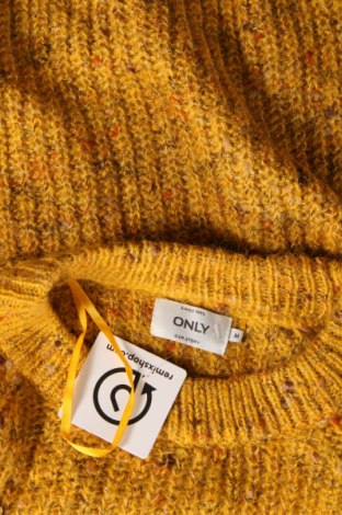 Дамски пуловер ONLY, Размер M, Цвят Жълт, Цена 12,42 лв.