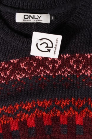 Дамски пуловер ONLY, Размер S, Цвят Многоцветен, Цена 11,61 лв.