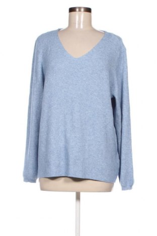 Γυναικείο πουλόβερ ONLY Carmakoma, Μέγεθος XXL, Χρώμα Μπλέ, Τιμή 30,95 €