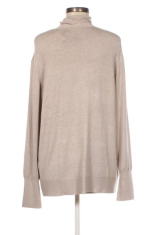 Γυναικείο πουλόβερ ONLY Carmakoma, Μέγεθος XXL, Χρώμα  Μπέζ, Τιμή 18,86 €