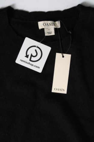 Дамски пуловер Oasis, Размер L, Цвят Черен, Цена 18,60 лв.