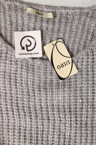 Γυναικείο πουλόβερ Oasis, Μέγεθος XS, Χρώμα Γκρί, Τιμή 31,92 €