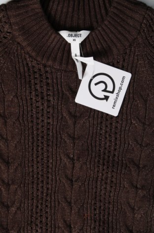 Damenpullover Object, Größe XS, Farbe Braun, Preis € 11,41