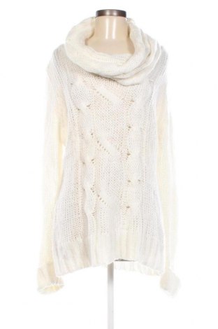 Γυναικείο πουλόβερ Okay, Μέγεθος XL, Χρώμα Λευκό, Τιμή 8,43 €