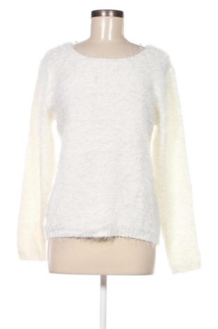 Дамски пуловер One Love, Размер L, Цвят Бял, Цена 12,47 лв.
