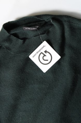 Дамски пуловер One More Story, Размер L, Цвят Зелен, Цена 26,65 лв.