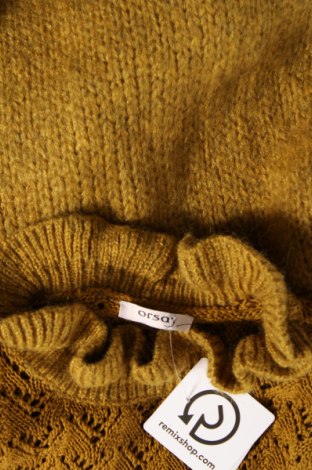 Дамски пуловер Orsay, Размер M, Цвят Зелен, Цена 12,47 лв.