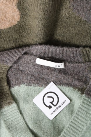 Дамски пуловер Oui, Размер M, Цвят Многоцветен, Цена 32,86 лв.