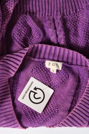 Дамски пуловер POL, Размер S, Цвят Лилав, Цена 31,00 лв.