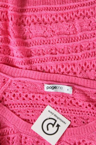 Γυναικείο πουλόβερ Page One, Μέγεθος S, Χρώμα Ρόζ , Τιμή 3,77 €