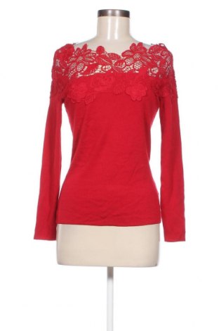 Дамски пуловер Patrizia Dini, Размер M, Цвят Червен, Цена 17,63 лв.