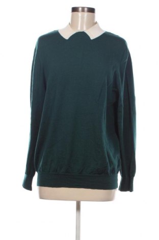 Дамски пуловер Peter Hahn, Размер XXL, Цвят Зелен, Цена 46,50 лв.