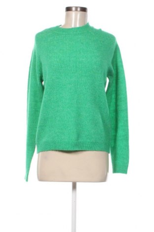 Γυναικείο πουλόβερ Pieces, Μέγεθος S, Χρώμα Πράσινο, Τιμή 14,38 €