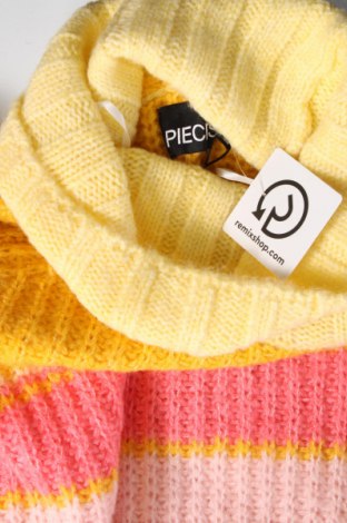 Дамски пуловер Pieces, Размер S, Цвят Многоцветен, Цена 26,04 лв.