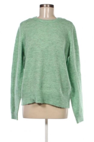 Γυναικείο πουλόβερ Pieces, Μέγεθος L, Χρώμα Πράσινο, Τιμή 14,38 €