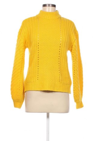 Дамски пуловер Pieces, Размер XS, Цвят Жълт, Цена 13,23 лв.