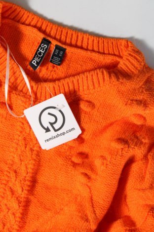 Γυναικείο πουλόβερ Pieces, Μέγεθος XS, Χρώμα Πορτοκαλί, Τιμή 7,18 €