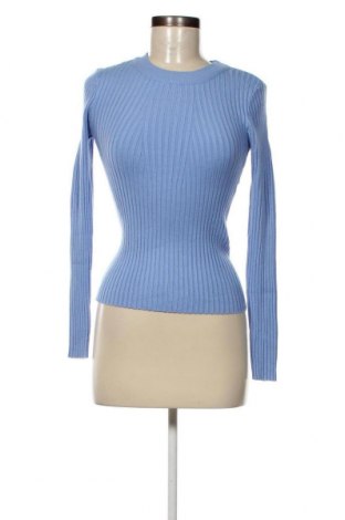 Γυναικείο πουλόβερ Pieces, Μέγεθος L, Χρώμα Μπλέ, Τιμή 14,38 €