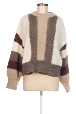 Дамски пуловер Pieces, Размер M, Цвят Многоцветен, Цена 29,76 лв.