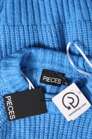 Damenpullover Pieces, Größe S, Farbe Blau, Preis € 14,38