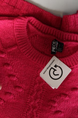 Дамски пуловер Pieces, Размер S, Цвят Розов, Цена 12,42 лв.