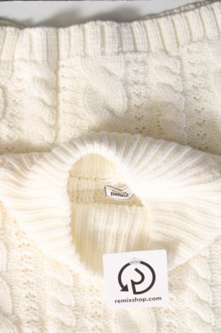Γυναικείο πουλόβερ Pimkie, Μέγεθος L, Χρώμα Λευκό, Τιμή 7,18 €