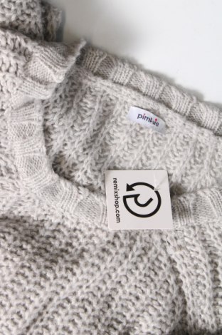 Дамски пуловер Pimkie, Размер S, Цвят Сив, Цена 11,60 лв.