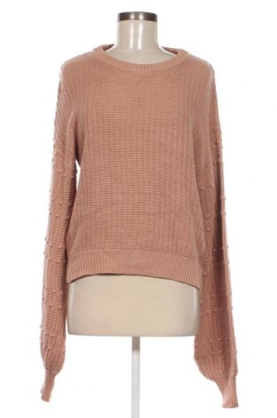 Дамски пуловер Pink Lily, Размер M, Цвят Кафяв, Цена 14,21 лв.