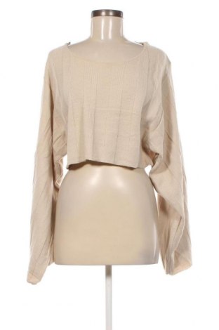 Γυναικείο πουλόβερ Pretty Little Thing, Μέγεθος M, Χρώμα  Μπέζ, Τιμή 8,79 €