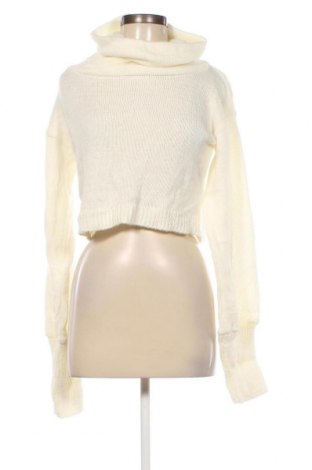 Γυναικείο πουλόβερ Pretty Little Thing, Μέγεθος S, Χρώμα Εκρού, Τιμή 11,38 €