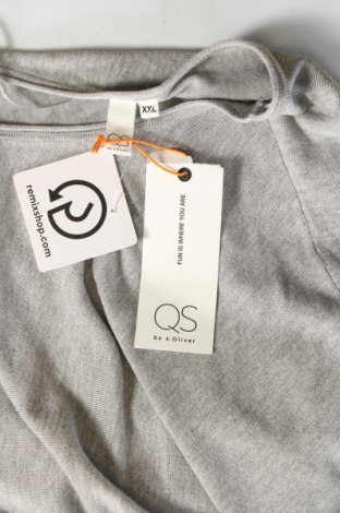Γυναικείο πουλόβερ Q/S by S.Oliver, Μέγεθος XXL, Χρώμα Γκρί, Τιμή 23,97 €