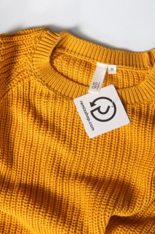 Damski sweter Q/S by S.Oliver, Rozmiar M, Kolor Żółty, Cena 52,46 zł