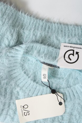Дамски пуловер Q/S by S.Oliver, Размер XS, Цвят Син, Цена 37,20 лв.