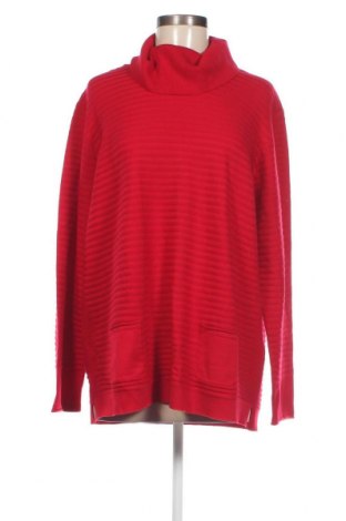 Γυναικείο πουλόβερ Rabe, Μέγεθος XXL, Χρώμα Κόκκινο, Τιμή 12,68 €