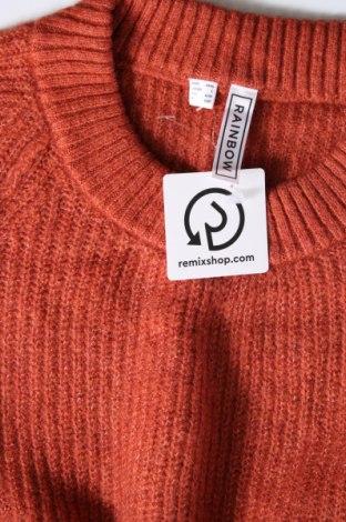 Дамски пуловер Rainbow, Размер XL, Цвят Оранжев, Цена 16,24 лв.