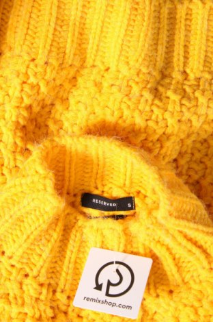 Γυναικείο πουλόβερ Reserved, Μέγεθος S, Χρώμα Κίτρινο, Τιμή 7,18 €