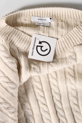 Damenpullover Reserved, Größe S, Farbe Beige, Preis 8,49 €