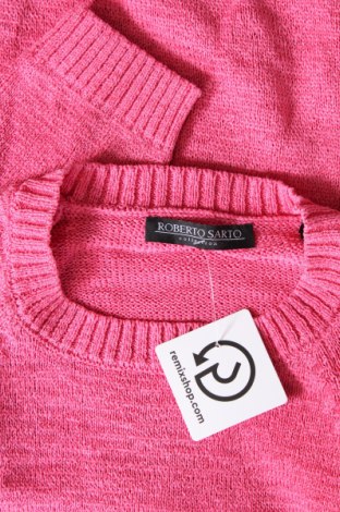 Дамски пуловер Roberto Sarto, Размер M, Цвят Розов, Цена 34,72 лв.
