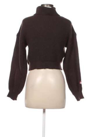 Дамски пуловер Romwe, Размер S, Цвят Кафяв, Цена 11,60 лв.