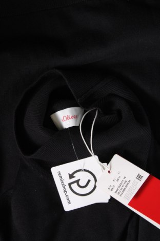 Γυναικείο πουλόβερ S.Oliver, Μέγεθος M, Χρώμα Μαύρο, Τιμή 21,57 €