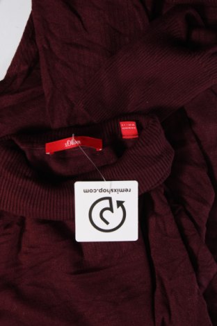 Дамски пуловер S.Oliver, Размер L, Цвят Червен, Цена 17,63 лв.